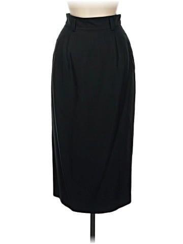 Linda Allard Ellen Tracy Silk Skirt (view 1)