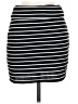 Objex Stripes Black Casual Skirt Size M - photo 1
