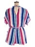 Bebop 100% Rayon Stripes Blue Romper Size XL - photo 2