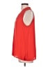 Violet & Claire 100% Polyester Red Sleeveless Blouse Size L - photo 5