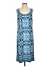 Unbranded Paisley Blue Casual Dress Size XXS (estimated) - photo 1