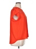 Meraki 100% Polyester Orange Short Sleeve Top Size XL - photo 4