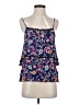 Ella Moss Blue Sleeveless Top Size S - photo 1