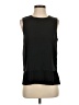 Theory 100% Polyester Black Sleeveless Blouse Size S - photo 1