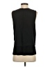Theory 100% Polyester Black Sleeveless Blouse Size S - photo 2