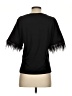 For Cynthia Black Short Sleeve Top Size S - photo 2