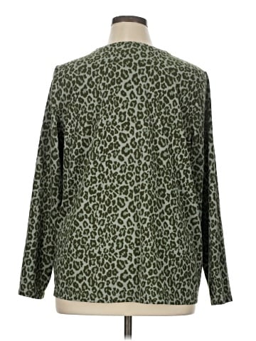 Quacker Factory Long Sleeve Blouse (view 2)