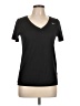 Nike 100% Polyester Black Active T-Shirt Size L - photo 1