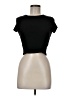 Divided by H&M Black Short Sleeve Turtleneck Size M - photo 1