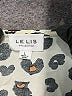 Le Lis 100% Polyester Animal Print Ivory Romper Size L - photo 4