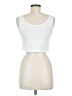 Unbranded 100% Polyester White Sleeveless Top Size M - photo 2