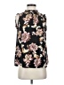 T Tahari Floral Black Sleeveless Blouse Size S - photo 1