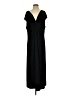 Unbranded Solid Black Casual Dress Size S (estimated) - photo 1