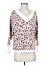 Vince Camuto Animal Print White Pullover Sweater Size XS - photo 1