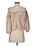 Milly Tan 3/4 Sleeve Blouse Size S - photo 2