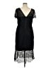 Kay Unger 100% Polyester Black Cocktail Dress Size 16 - photo 2