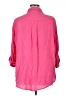 Unbranded Pink 3/4 Sleeve Button-Down Shirt Size 0X (estimated) - photo 2