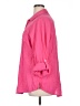 Unbranded Pink 3/4 Sleeve Button-Down Shirt Size 0X (estimated) - photo 5