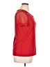 Adele & May 100% Polyester Red Short Sleeve Top Size XL - photo 4