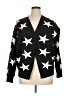 Unbranded 100% Acrylic Stars Black Cardigan Size 1X (estimated) - photo 1