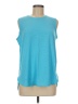 Lands' End Blue Sleeveless T-Shirt Size M - photo 1