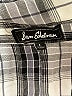 Sam Edelman 100% Rayon Plaid Gray 3/4 Sleeve Button-Down Shirt Size L - photo 7