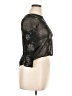 Zara Basic Black 3/4 Sleeve Top Size XS - photo 4