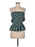Shein 100% Polyester Green Tube Top Size M - photo 1