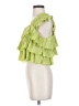 Shein 100% Polyester Green Sleeveless Blouse Size 2 - photo 5