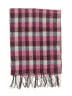 D&Y 100% Acrylic Houndstooth Pink Purple Scarf One size - photo 2