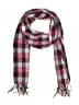 D&Y 100% Acrylic Houndstooth Pink Purple Scarf One size - photo 1