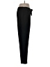 Elle 100% Polyester Solid Black Casual Pants Size L - photo 4