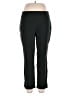 Roz & Ali Solid Black Active Pants Size 16 - photo 1
