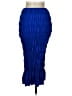 Shein 100% Polyester Blue Formal Skirt Size L - photo 2