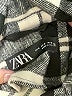 Zara Plaid Ivory Coat Size S - photo 6