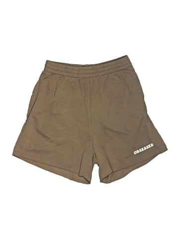 Divided by H&M Khaki Shorts (view 1)
