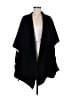 Ike Behar 100% Polyester Black Poncho One size - photo 1