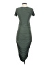 Missguided Solid Green Casual Dress Size 2 - photo 2