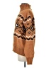 Shein Argyle Brown Pullover Sweater Size 6 - photo 5