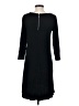 Cupio Solid Black Casual Dress Size S - photo 2