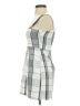 Forever 21 Plaid Gray Casual Dress Size S - photo 5