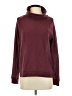 Timing Solid Burgundy Turtleneck Sweater Size S - photo 1