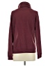 Timing Solid Burgundy Turtleneck Sweater Size S - photo 2
