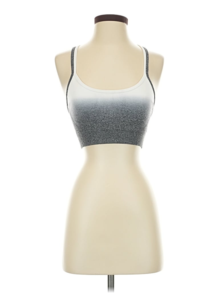 Pre-owned Unbranded Sports Bra In Silver