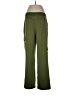 Topshop 100% Polyester Green Cargo Pants Size 10 - photo 2