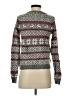 Bethany Mota for Aeropostale 100% Acrylic Print Silver Pullover Sweater Size XS - photo 2