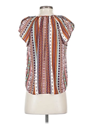 Liverpool Los Angeles Short Sleeve Blouse (view 2)