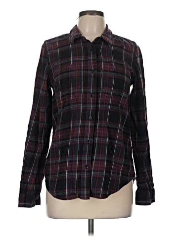 Vans Long Sleeve Button-Down Shirt (view 1)