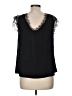 Unbranded Black Sleeveless Blouse Size M - photo 2