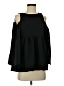 Hunter Bell 100% Polyamide Black 3/4 Sleeve Blouse Size 2 - photo 1